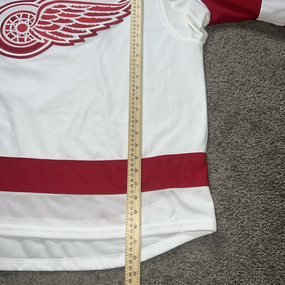 NEW adidas Men's 52 Detroit Red Wings Away PRIMEGREEN Authentic Jersey #3 - Picture 5 of 7